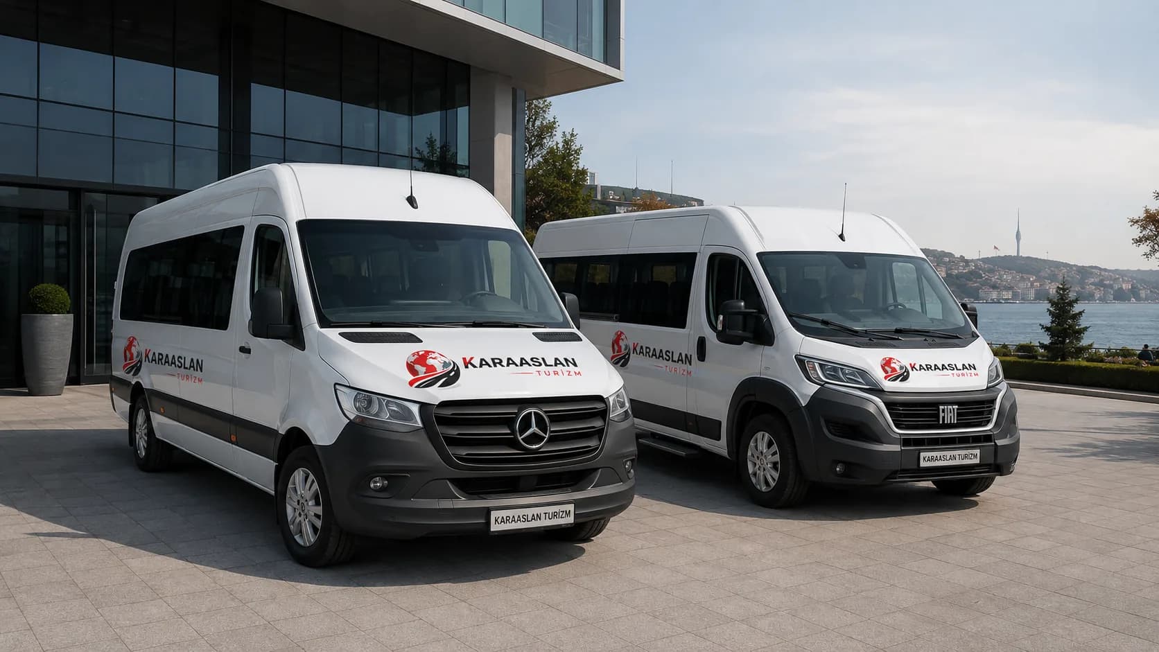 Karaaslan Turizm Mercedes ve Fiat araç filosu